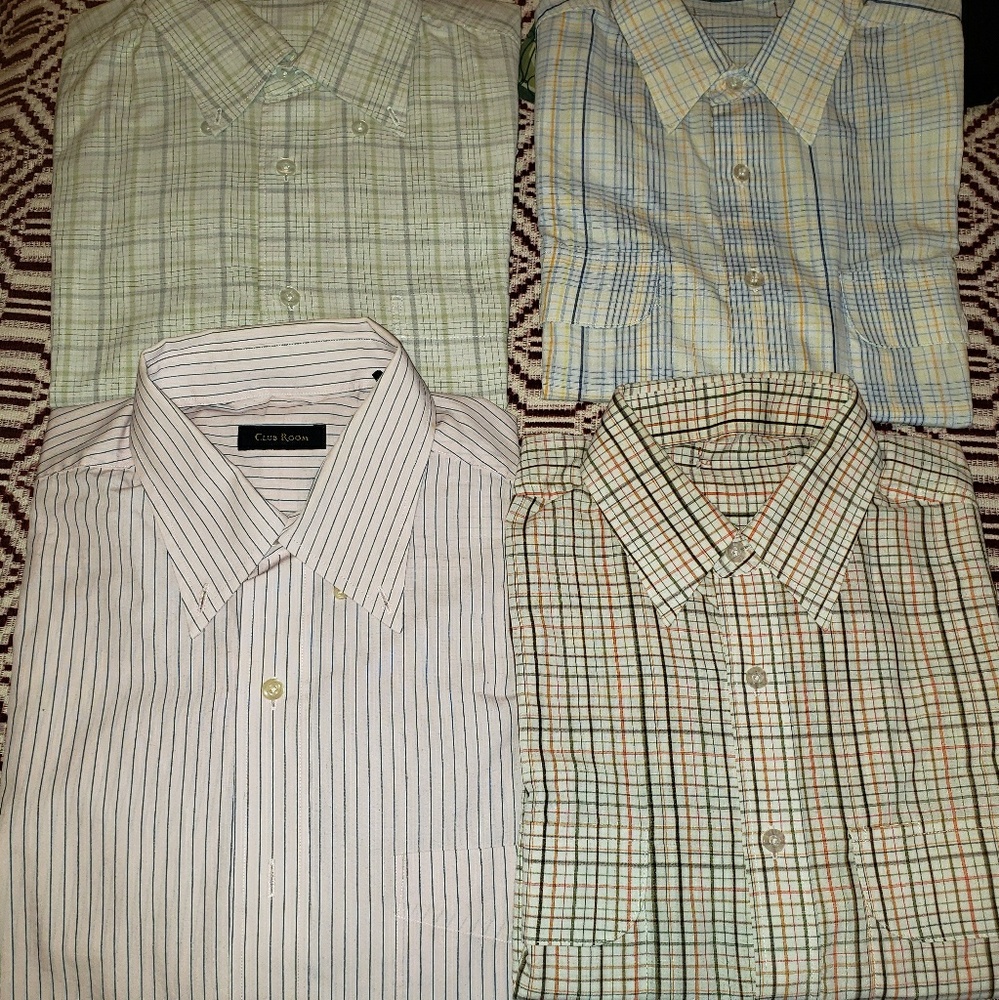 All 4 men shirts for 25$